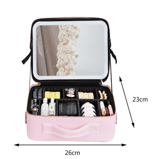 Makeup Bag With Vanity Mirror